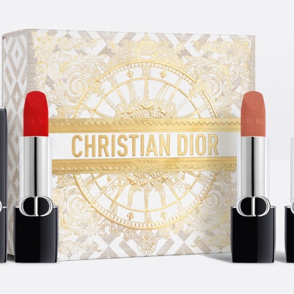 Absolutely gorgeous authentic red colors limited edition Dior 3 lipsticks set. - Picture 6 of 11